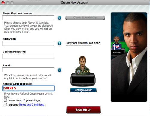 Full Tilt Poker Referral Code